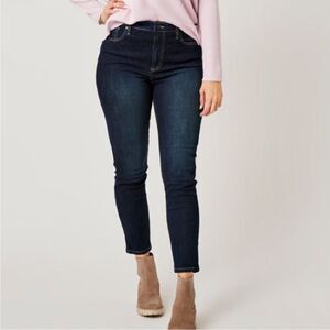 Carve Designs Blue Skyler Skinny Jeans Classic Fit Size 12